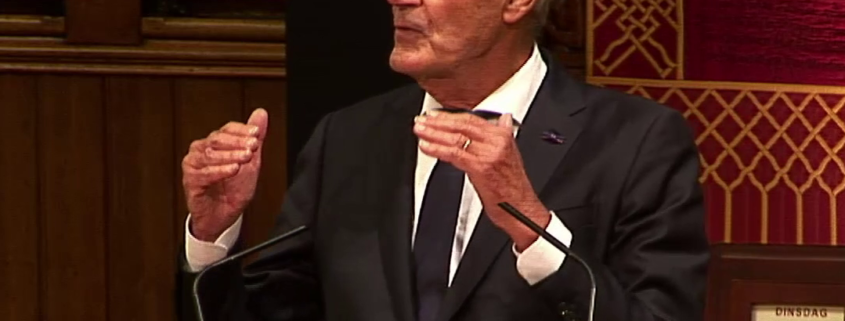 Martin van Rooijen eerste kamer 16 11 2021