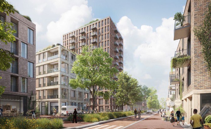 Nieuw Legmeer impressie-hoogbouw Nieuw Legmeer impressie-hoogbouw