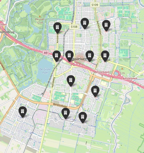 Winkelgebieden Amstelveen Winkelgebieden Amstelveen